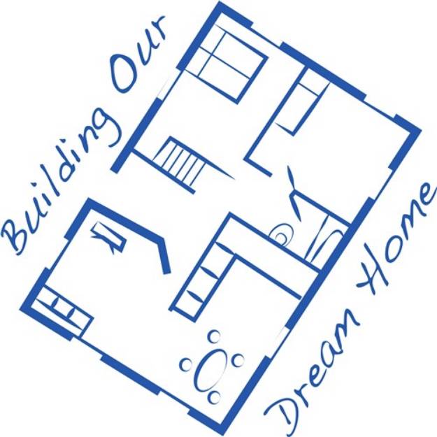 Picture of Dream House SVG File