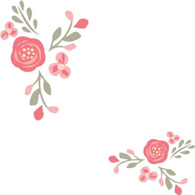 Picture of Rose Floral SVG File