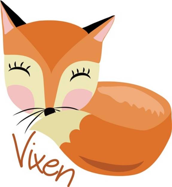 Picture of Vixen SVG File