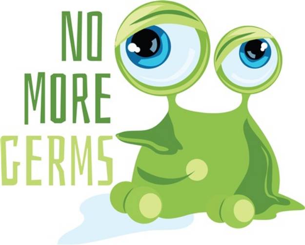 Picture of No More Germs SVG File