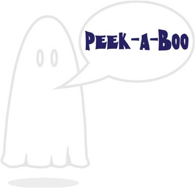 Picture of Peek A Boo SVG File