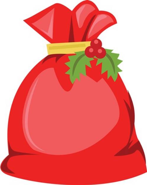Picture of Gift Sack SVG File