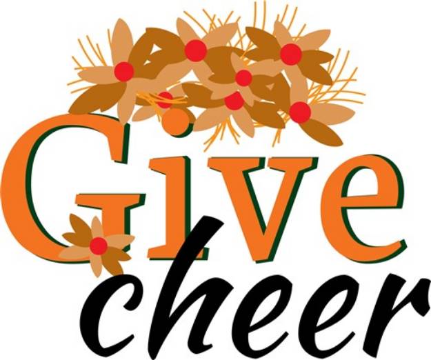 Picture of Give Cheer SVG File
