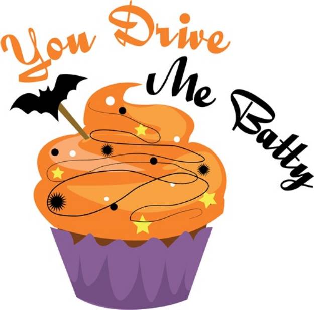 Picture of Drive Me Batty SVG File