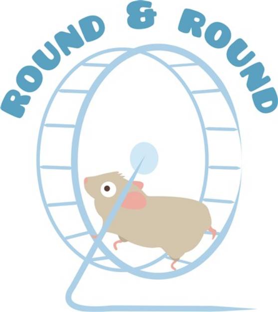 Picture of Round & Round SVG File