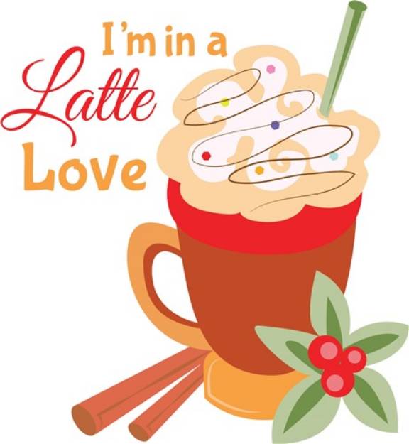 Picture of Latte Love SVG File