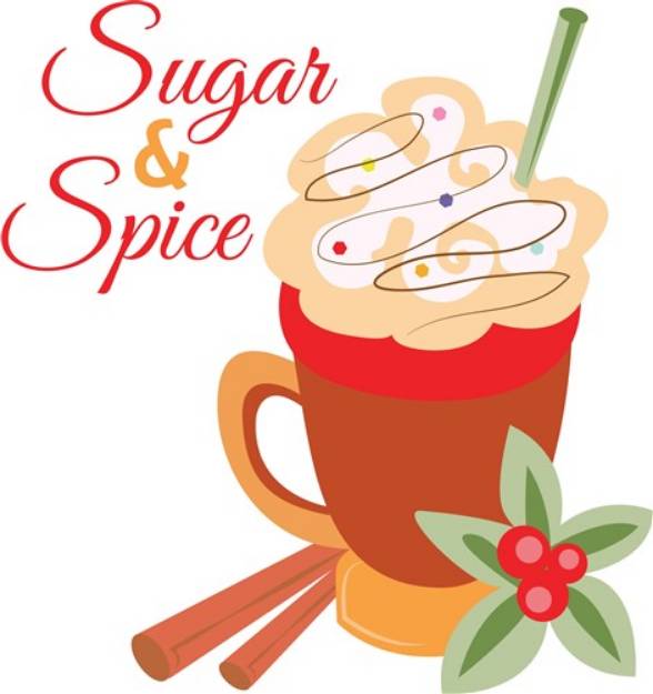 Picture of Sugar & Spice SVG File