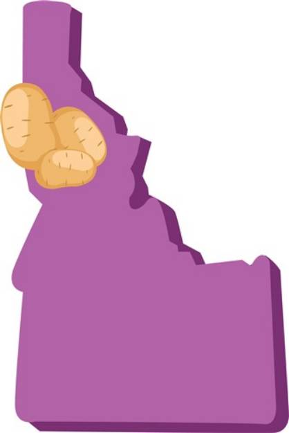 Picture of Idaho SVG File