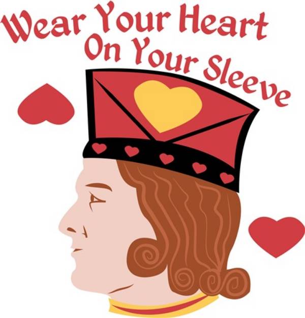 Picture of Wear Your Heart SVG File