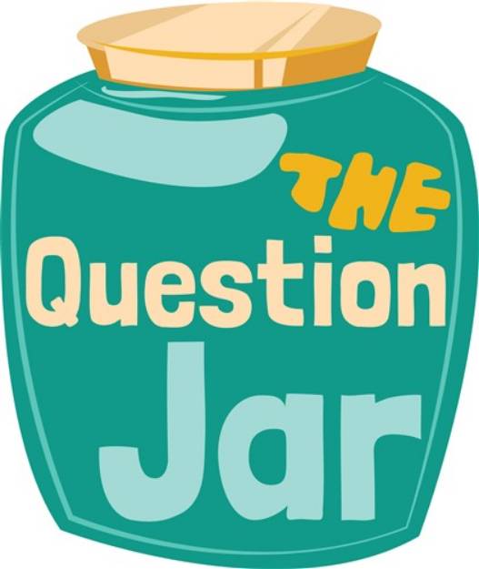Picture of Question Jar SVG File