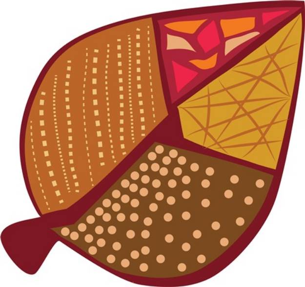 Picture of Fall Leaf SVG File