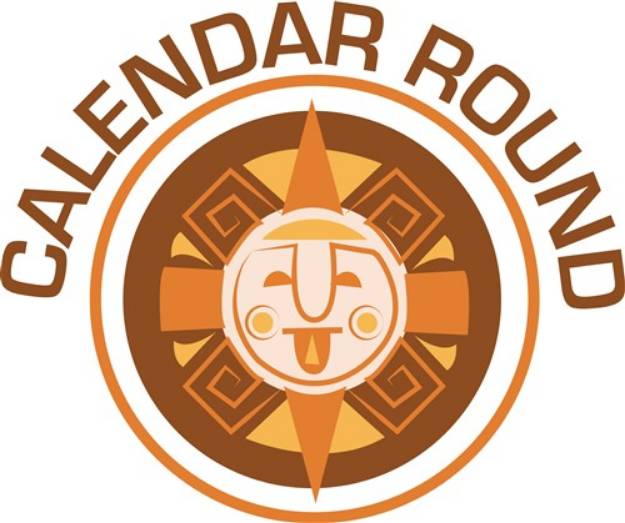 Picture of Calendar Round SVG File