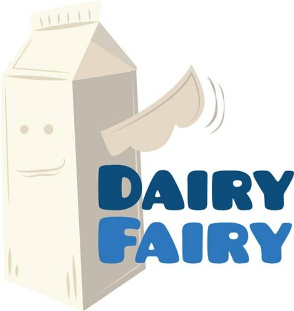 Picture of Dairy Fairy SVG File