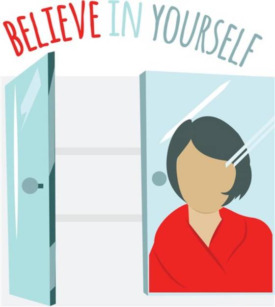 Picture of Believe In Yourself SVG File