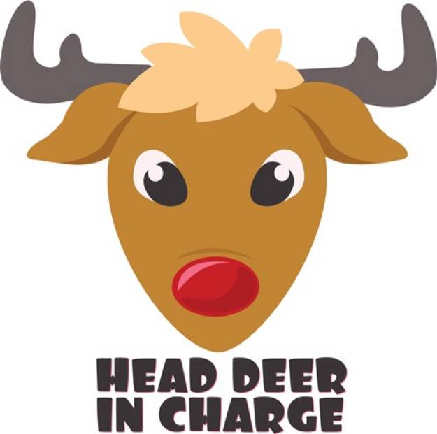 Picture of Head Deer SVG File
