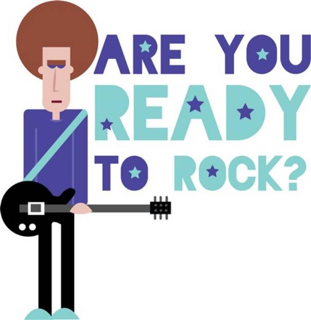 Picture of Ready To Rock SVG File
