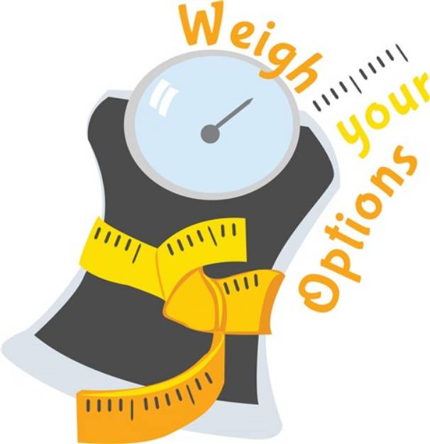 Picture of Weigh Your Options SVG File