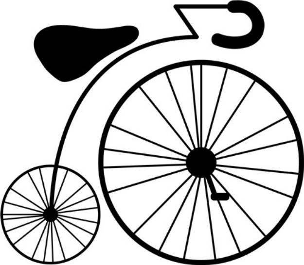 Picture of Vintage Bike SVG File