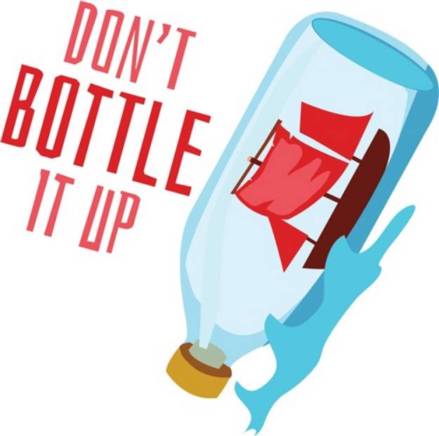 Picture of Bottle It Up SVG File