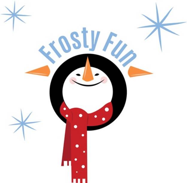 Picture of Frosty Fun SVG File