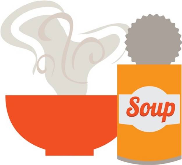 Picture of Soup Can SVG File