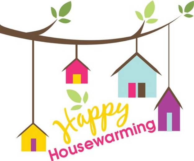 Picture of Happy Housewarming SVG File