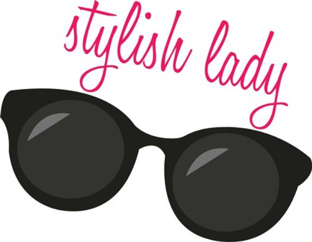 Picture of Stylish Lady SVG File