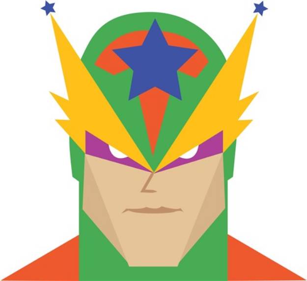 Picture of Super Hero SVG File