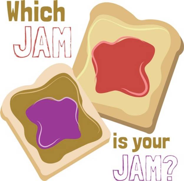 Picture of Which Jam SVG File