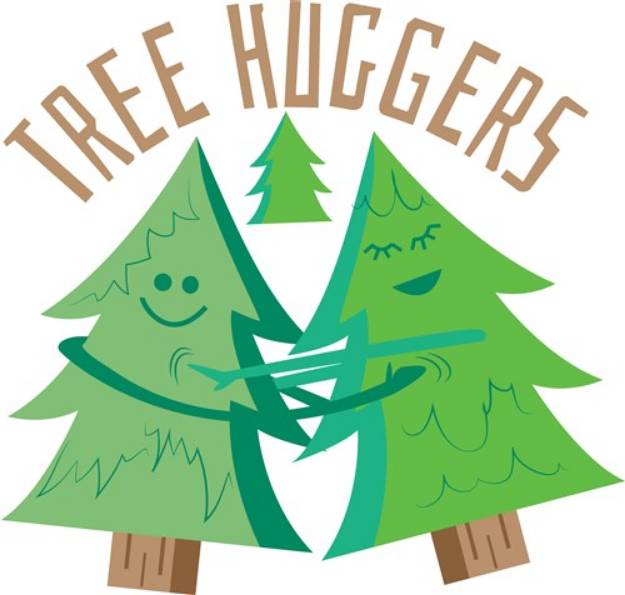 Picture of Tree Huggers SVG File