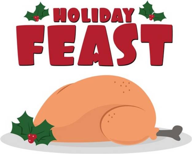 Picture of Holiday Feast SVG File