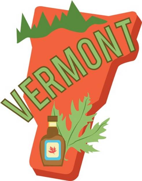 Picture of Vermont SVG File