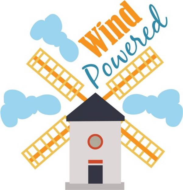 Picture of Wind Powered SVG File