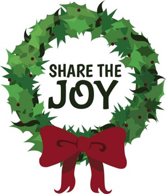 Picture of Share The Joy SVG File
