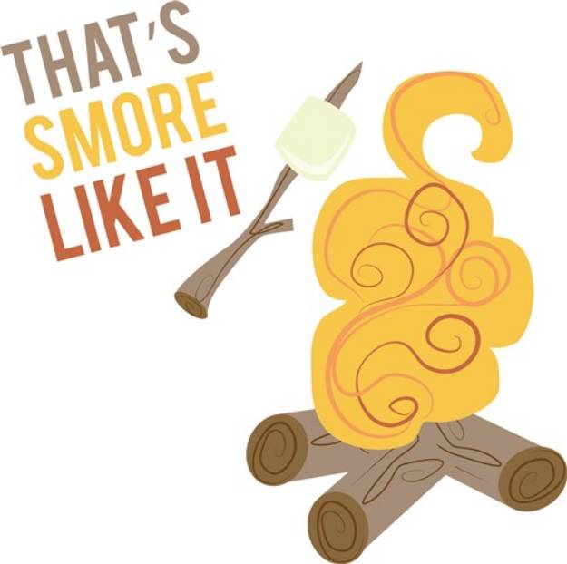 Picture of Smore Like It SVG File