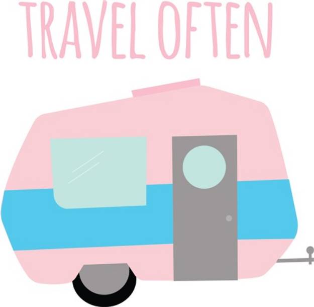 Picture of Travel Often SVG File