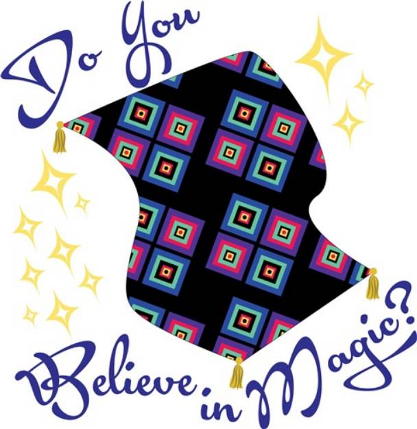 Picture of Believe In Magic SVG File