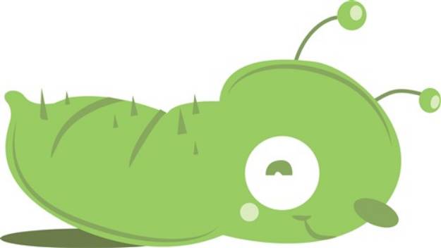 Picture of Little Caterpillar SVG File