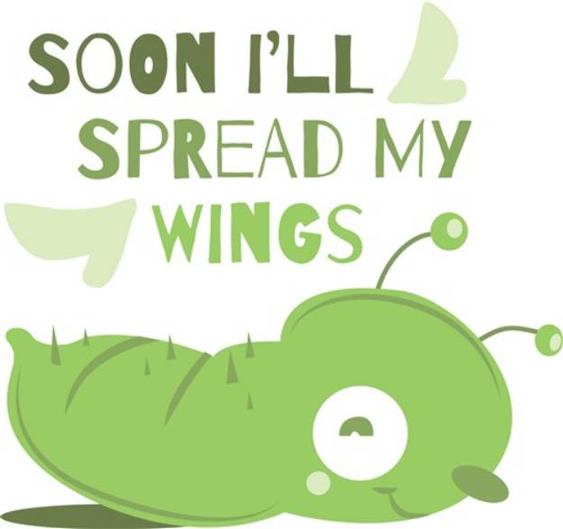 Picture of Spread My Wings SVG File