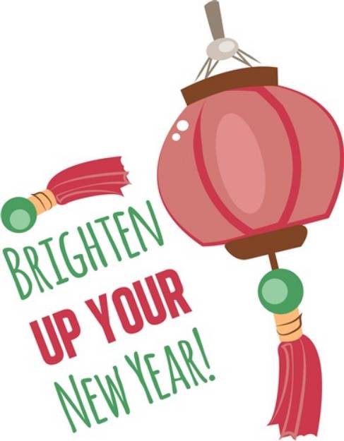 Picture of Brighten New Year SVG File