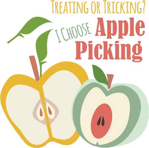 Picture of Apple Picking SVG File