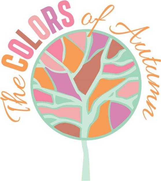 Picture of Colors Of Autumn SVG File