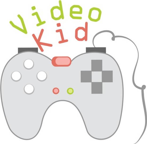 Picture of Video Kid SVG File