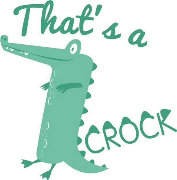 Picture of Thats A Crock SVG File