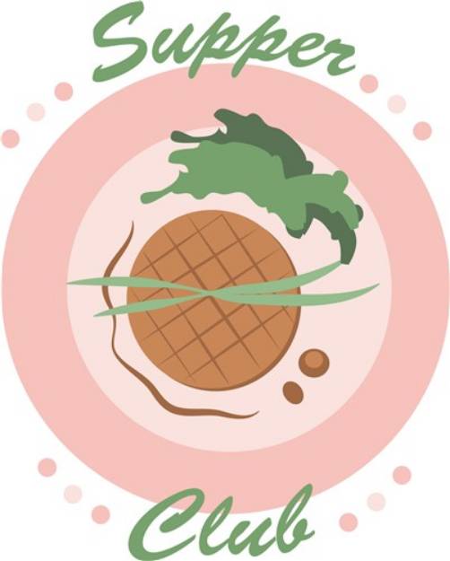 Picture of Supper Club SVG File