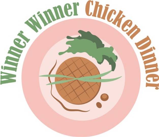 Picture of Chicken Dinner SVG File