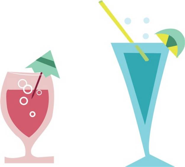 Picture of Cocktails SVG File