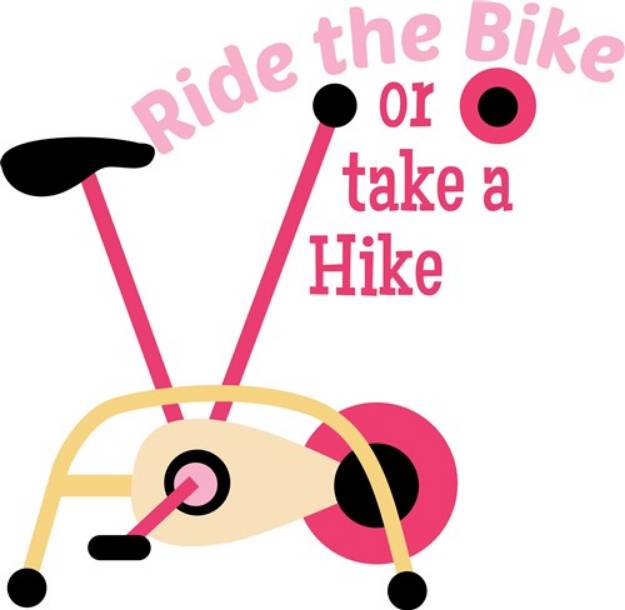Picture of Ride The Bike SVG File