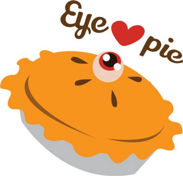 Picture of Eye Pie SVG File