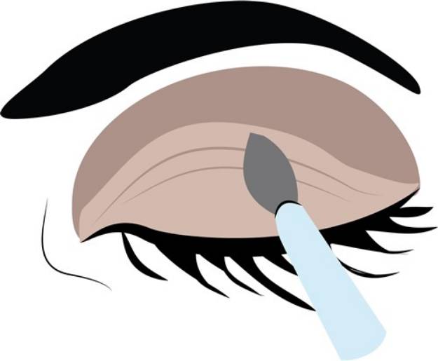 Picture of Eye Makeup SVG File